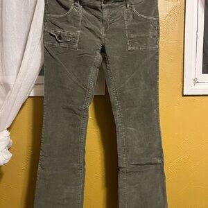 UNIONBAY Olive Green Corduroy Pants